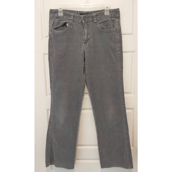 Calvin Klein Corduroy Jeans. Women's Size 8. Gray. - Picture 1 of 8
